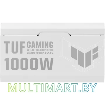 Блок питания ASUS TUF Gaming 1000W Gold White Edition (TUF-GAMING-1000G-WHITE) картинка 2